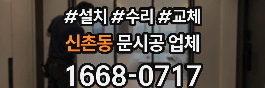신촌동 문시공 업체
