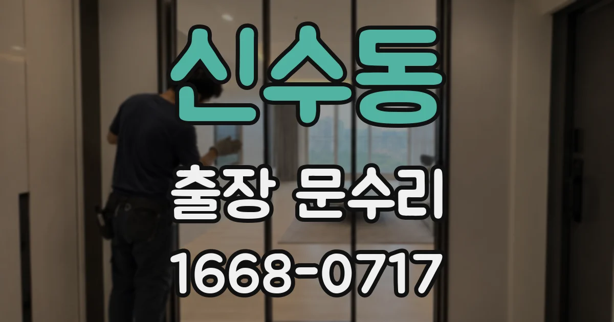 신수동 출장 문수리