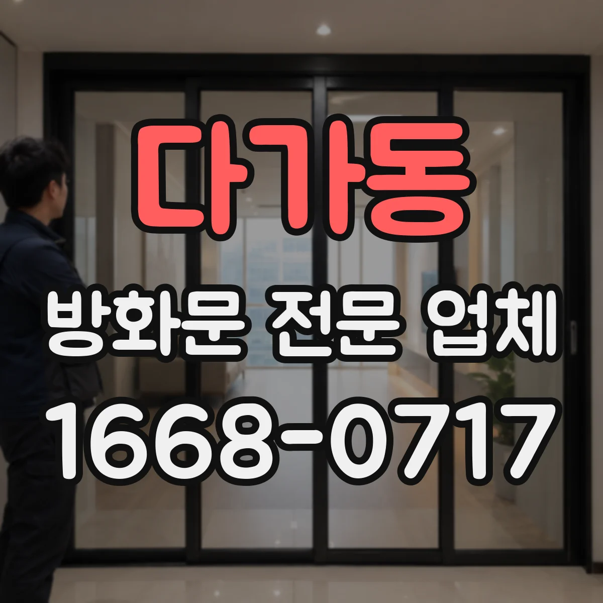 다가동 방화문 전문 업체