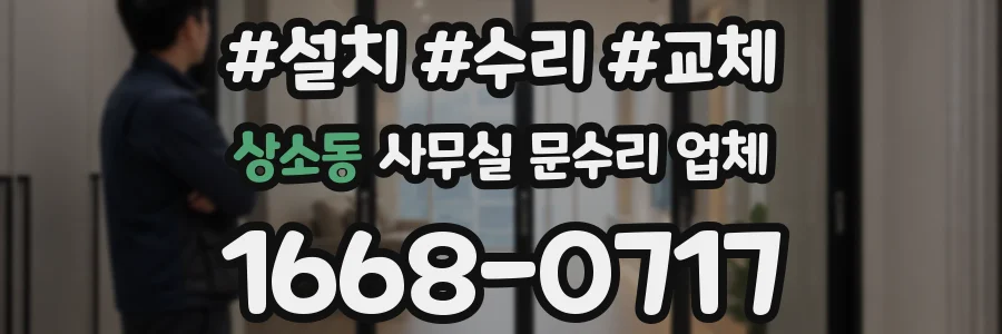 상소동 사무실 문수리 업체