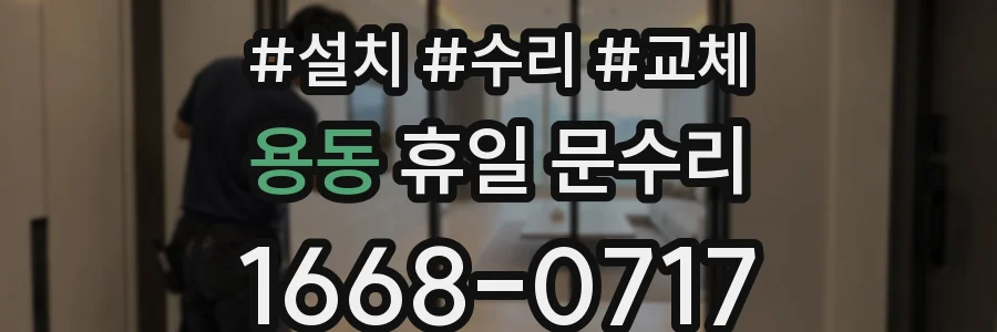 용동 휴일 문수리