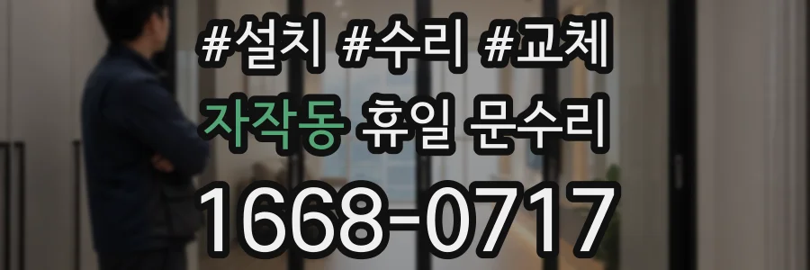 자작동 휴일 문수리