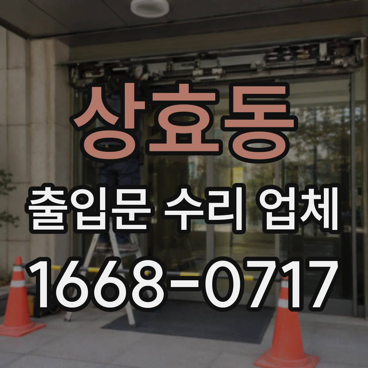 상효동 출입문 수리 업체