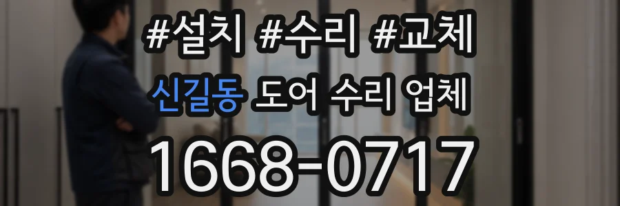 신길동 도어 수리 업체