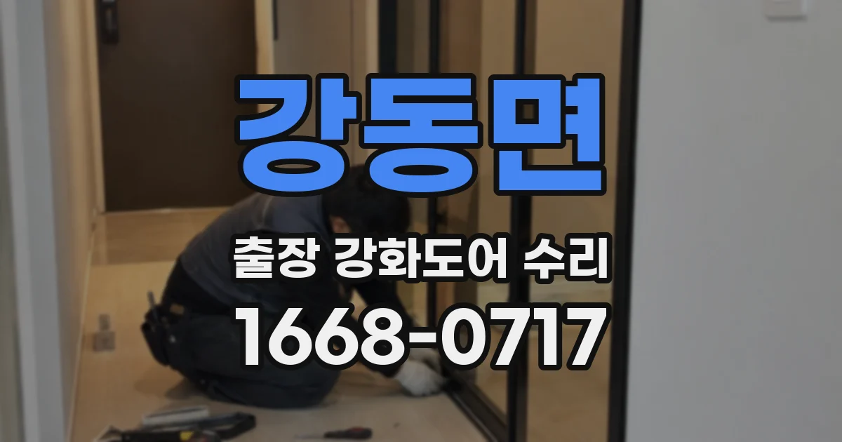 강동면 출장 강화도어 수리