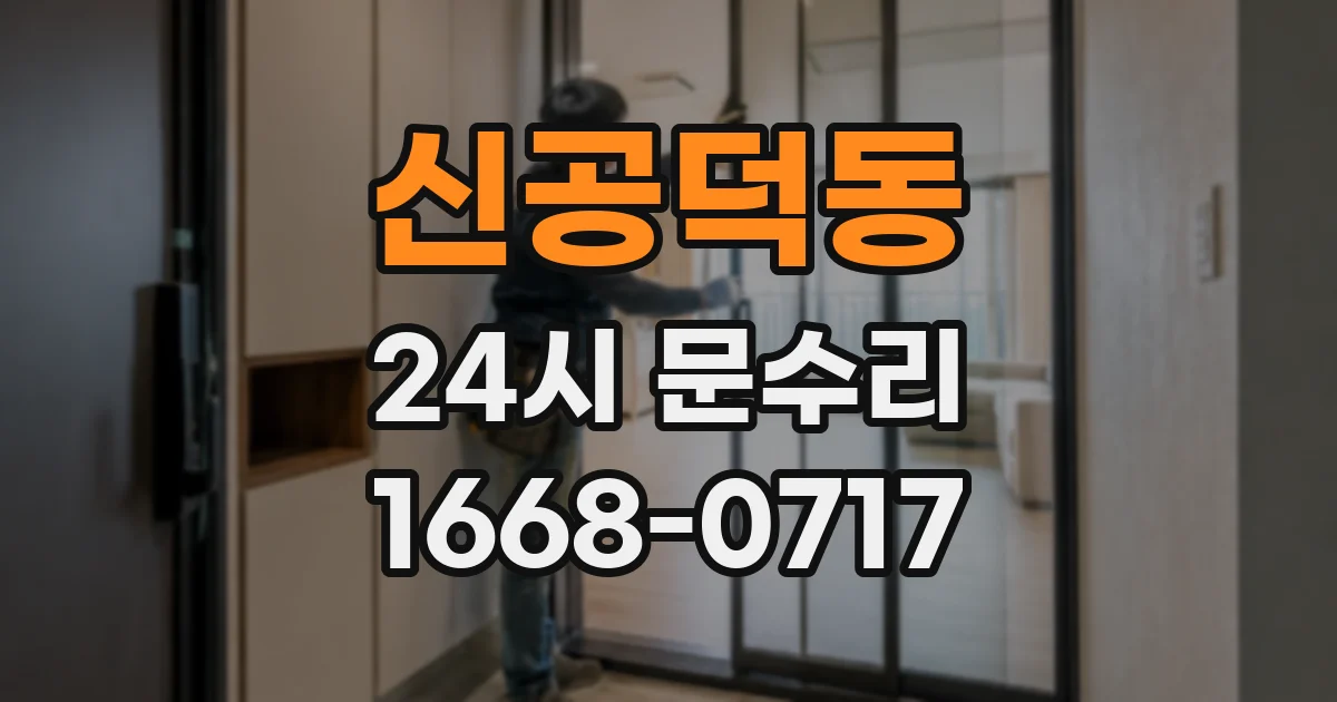 신공덕동 24시 문수리