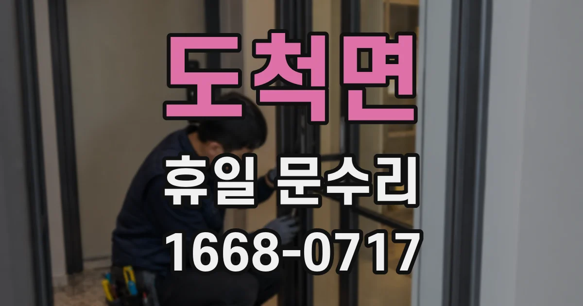 도척면 휴일 문수리