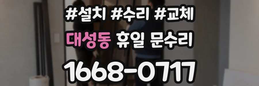 대성동 휴일 문수리