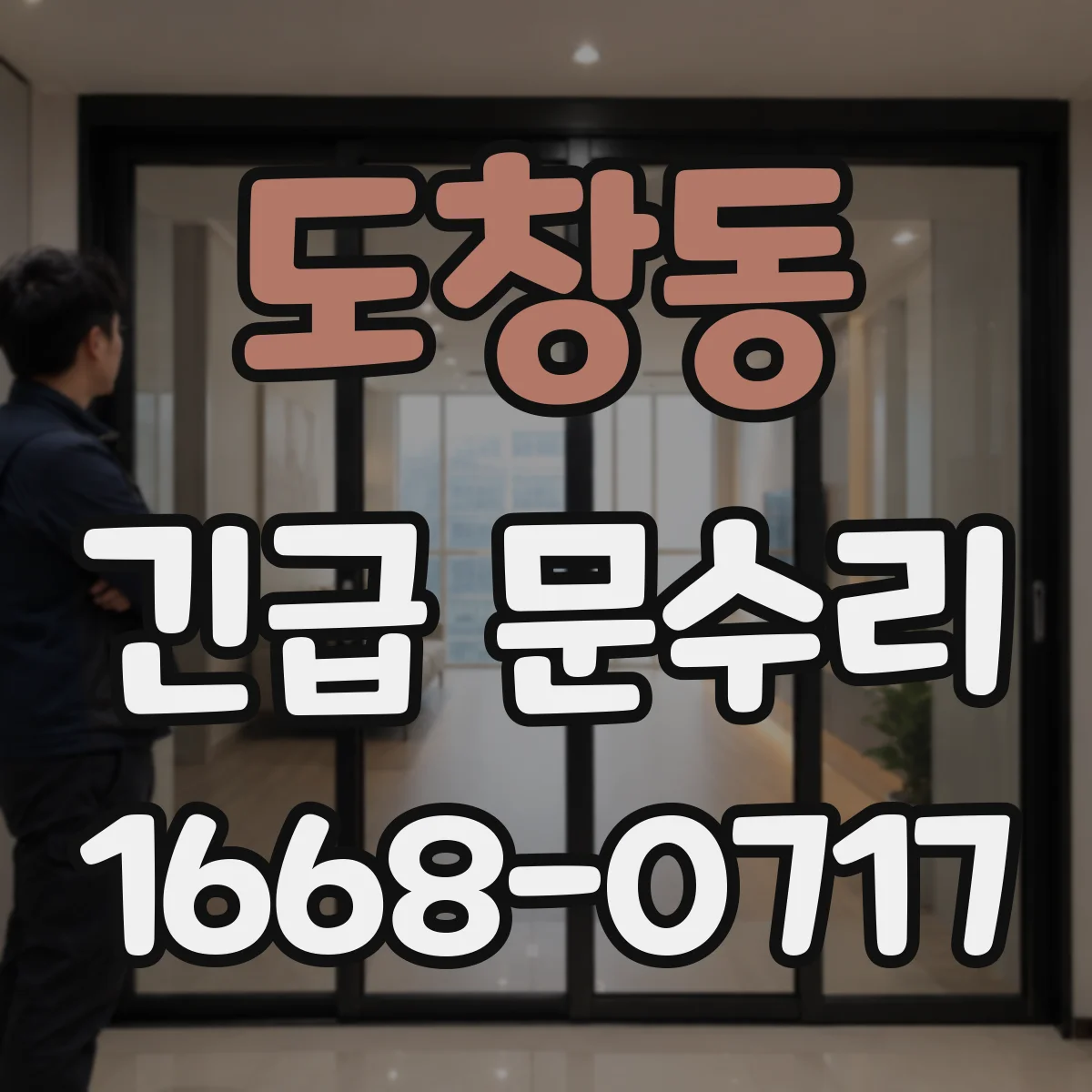 도창동 긴급 문수리