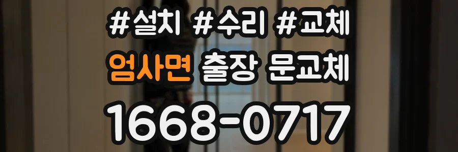 엄사면 출장 문교체