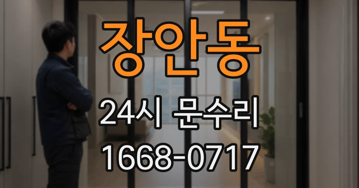 장안동 24시 문수리