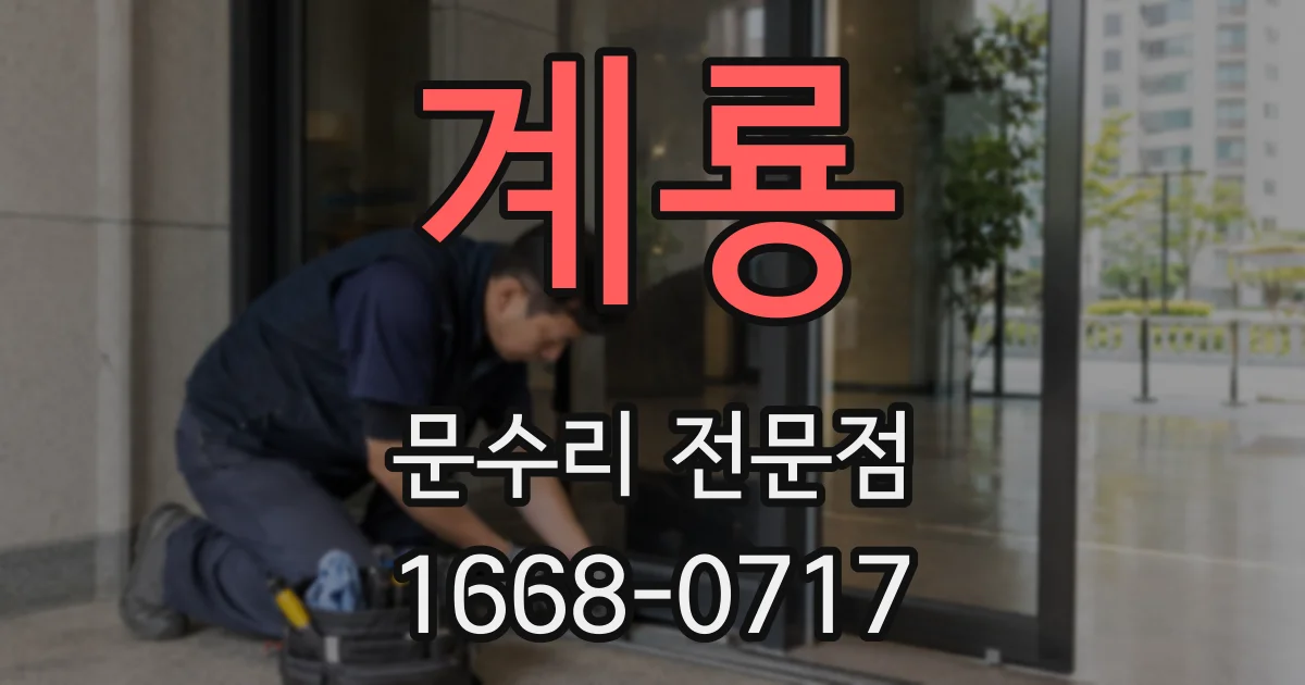 계룡 문수리 전문점