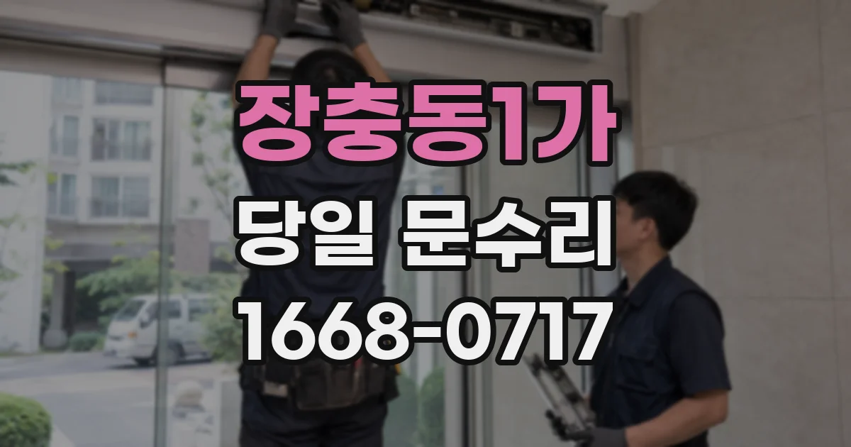 장충동1가 당일 문수리