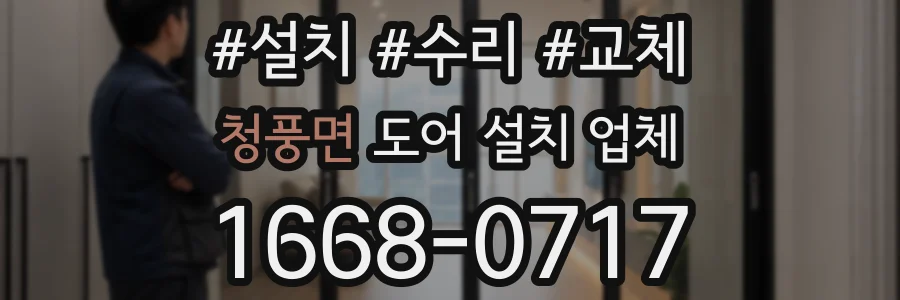 청풍면 도어 설치 업체