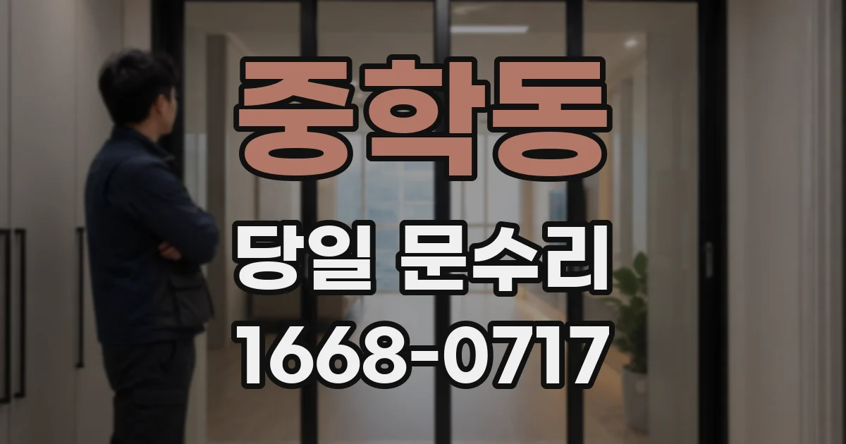 중학동 당일 문수리