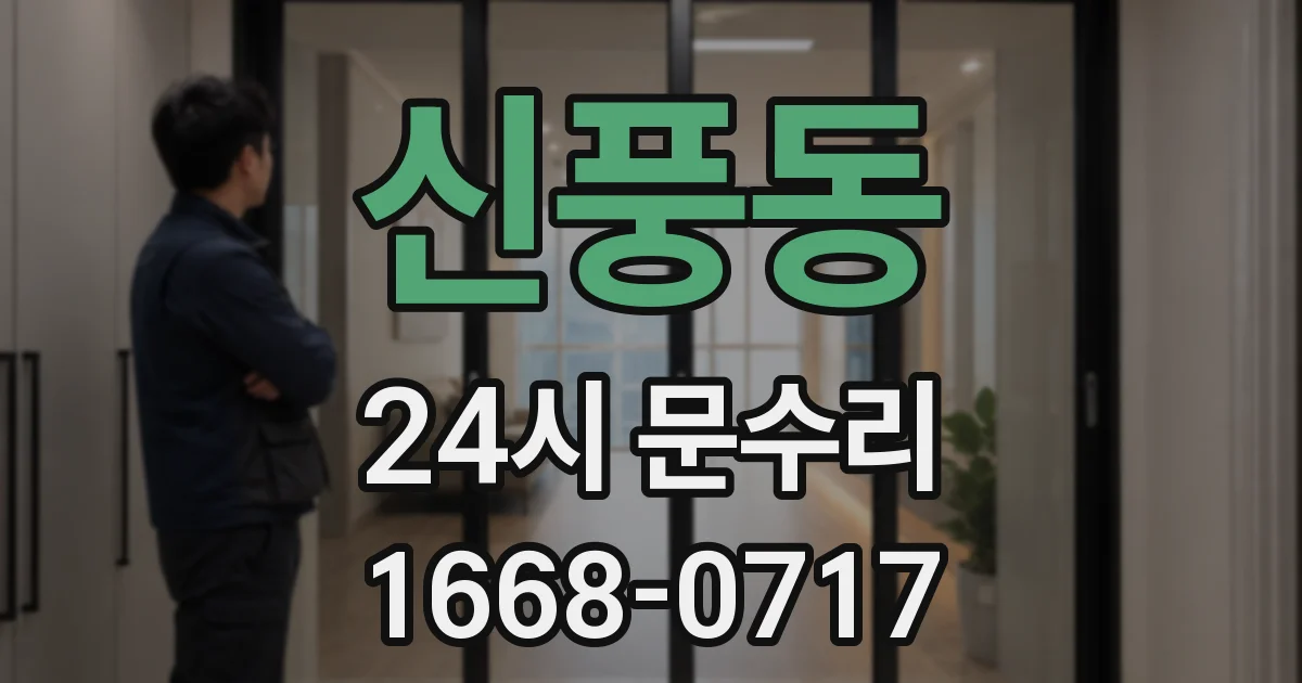 신풍동 24시 문수리