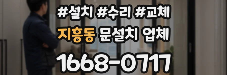 지흥동 문설치 업체