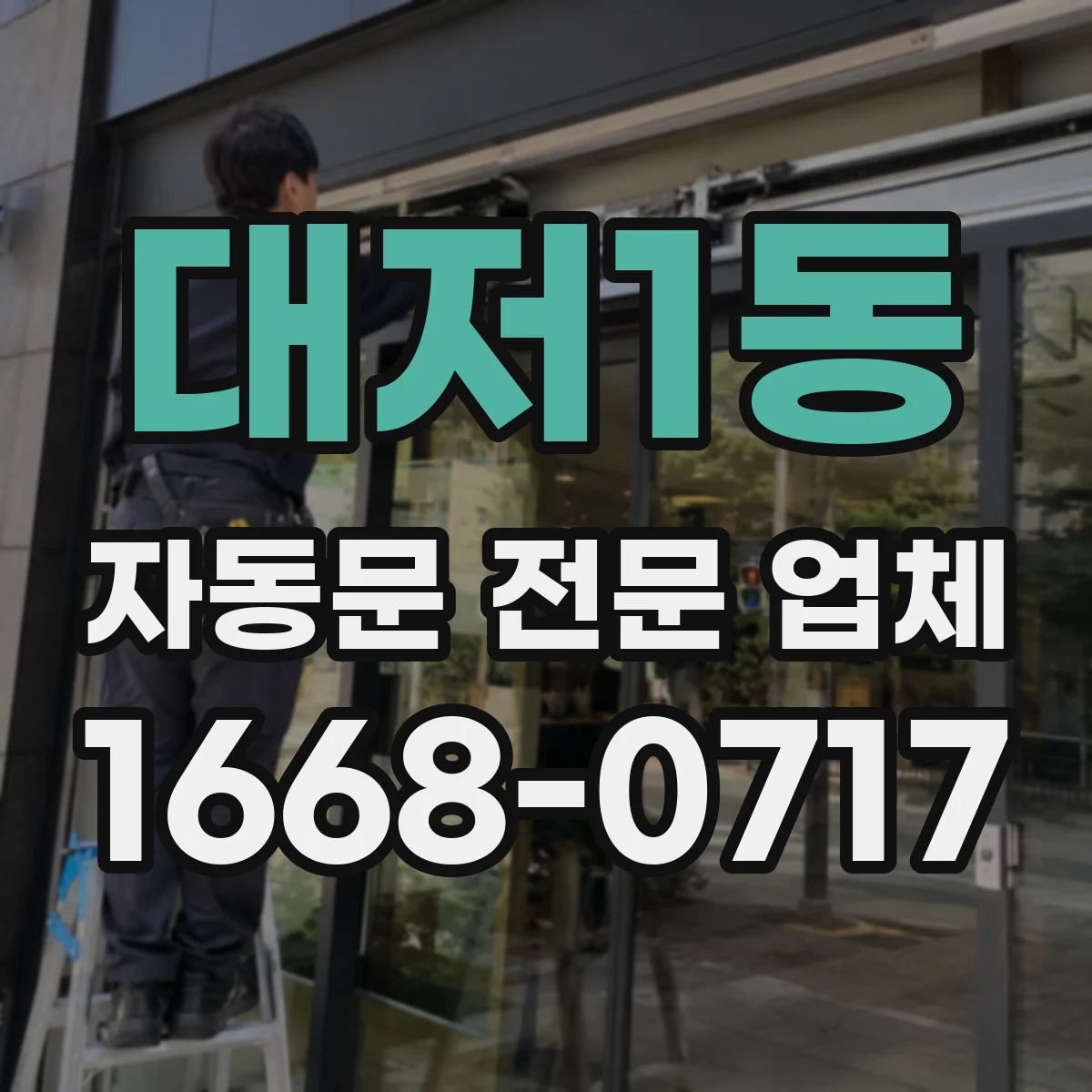 대저1동 자동문 전문 업체