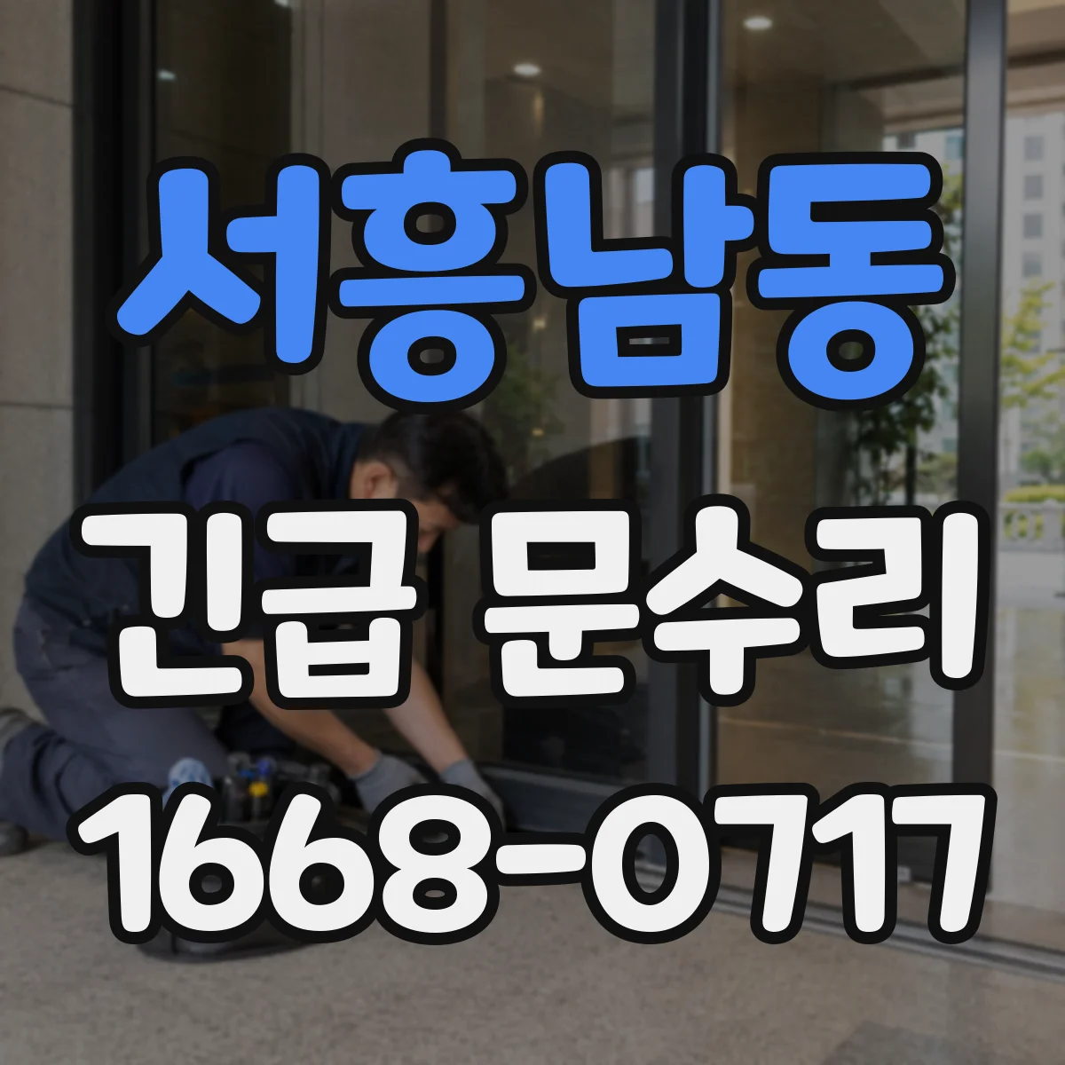 서흥남동 긴급 문수리