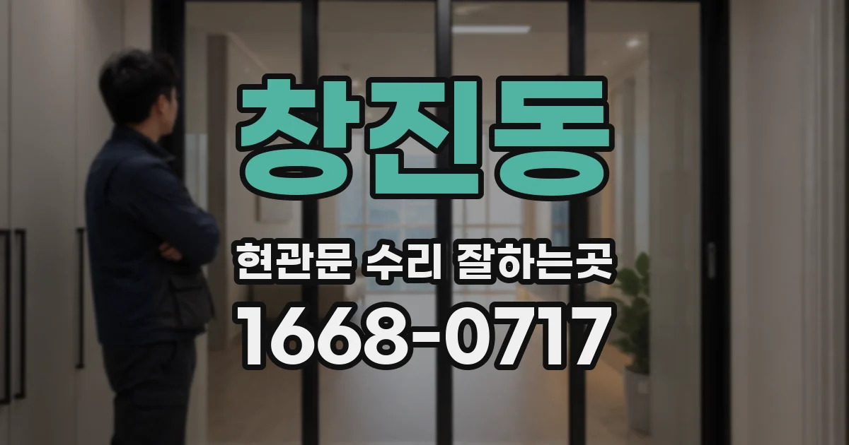 창진동 현관문 수리 잘하는곳