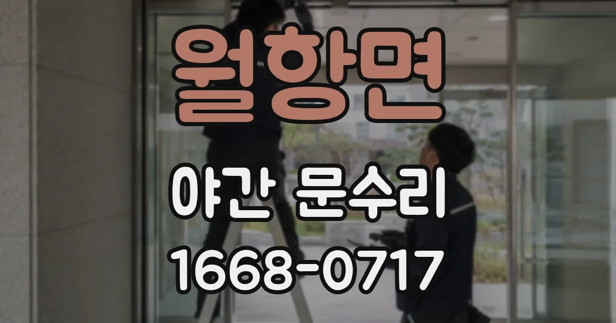 월항면 야간 문수리