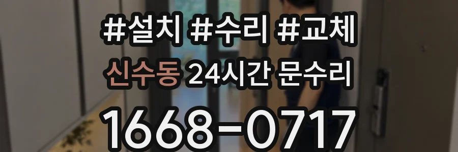 신수동 24시간 문수리