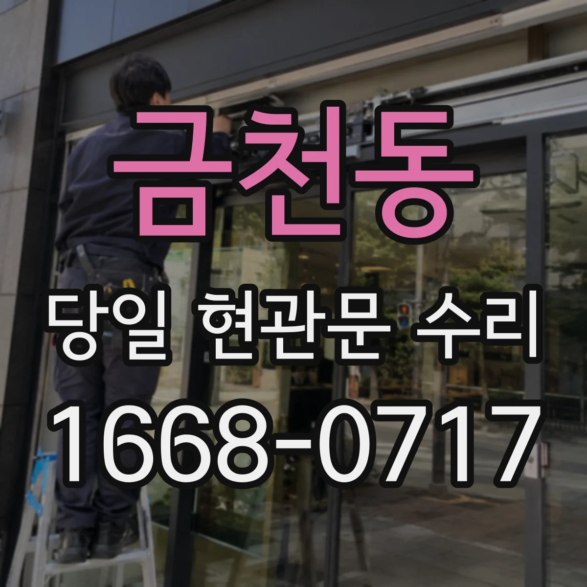 금천동 당일 현관문 수리