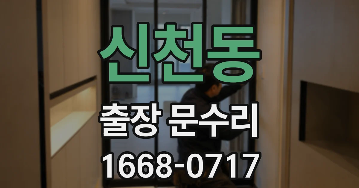 신천동 출장 문수리
