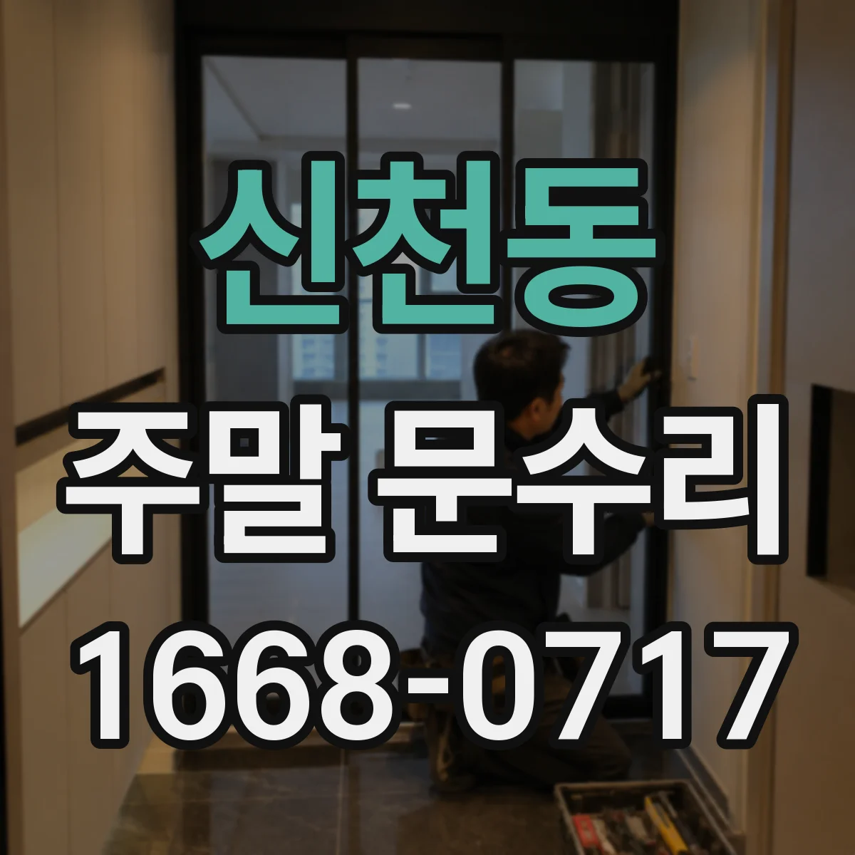 신천동 주말 문수리