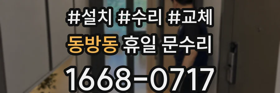 동방동 휴일 문수리