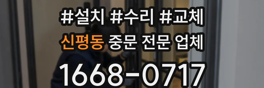 신평동 중문 전문 업체