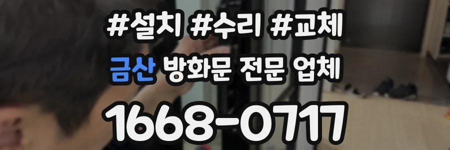 금산 방화문 전문 업체