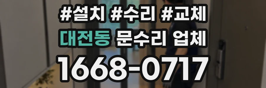 대전동 문수리 업체