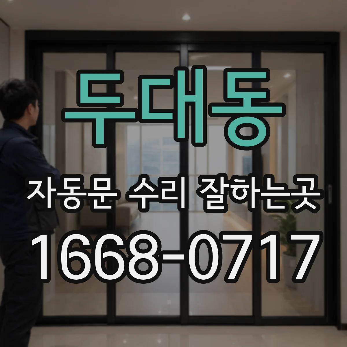 두대동 자동문 수리 잘하는곳