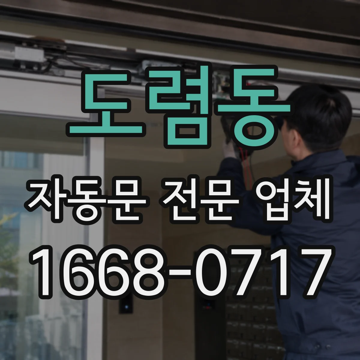 도렴동 자동문 전문 업체