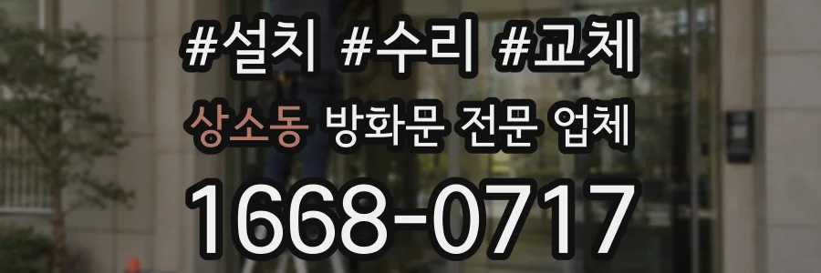 상소동 방화문 전문 업체