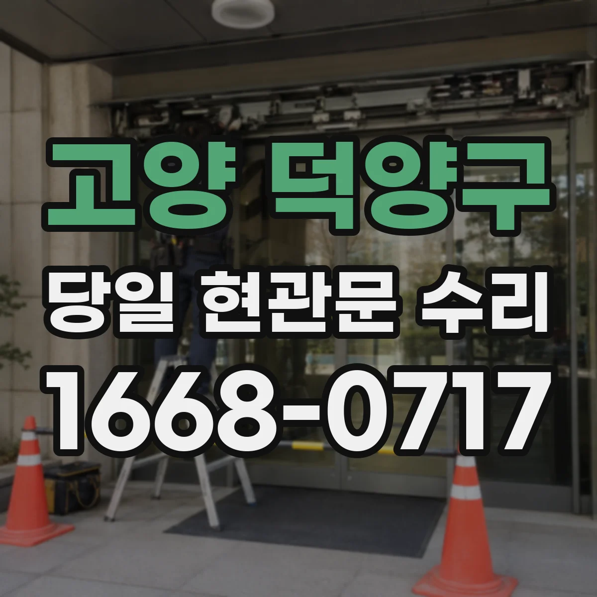 고양 덕양구 당일 현관문 수리