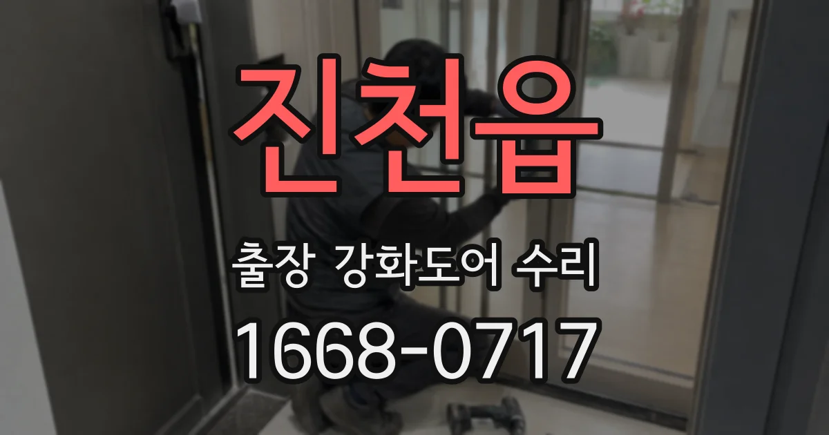 진천읍 출장 강화도어 수리