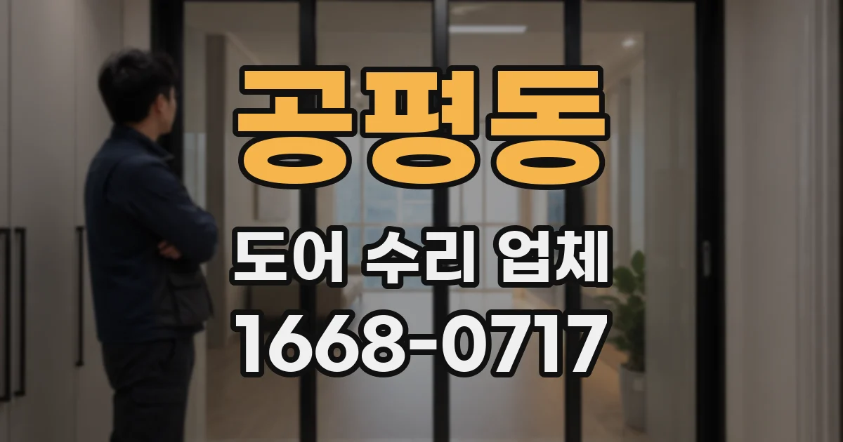 공평동 도어 수리 업체
