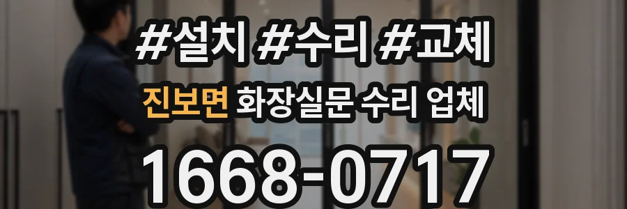 진보면 화장실문 수리 업체