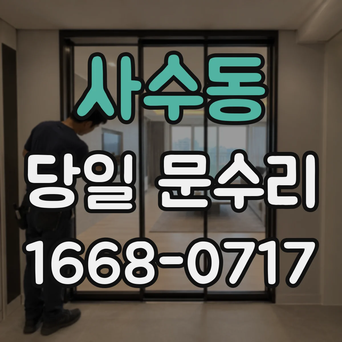 사수동 당일 문수리 설치 방식(좌/우·매립) 따라 달라지는 교체 기준