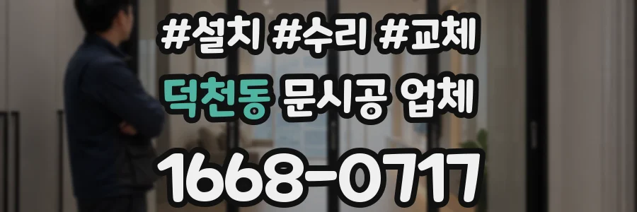 덕천동 문시공 업체