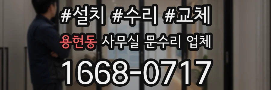 용현동 사무실 문수리 업체