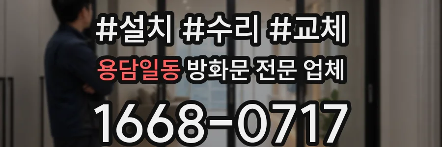 용담일동 방화문 전문 업체