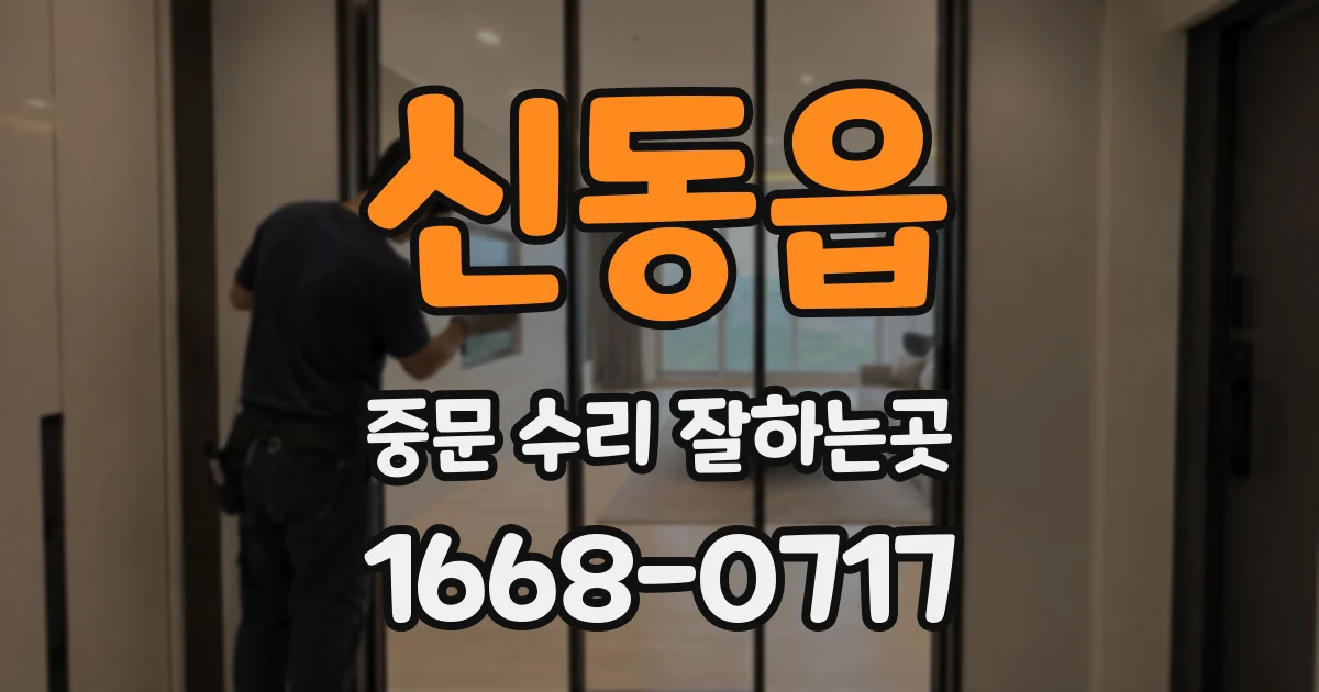 신동읍 중문 수리 잘하는곳