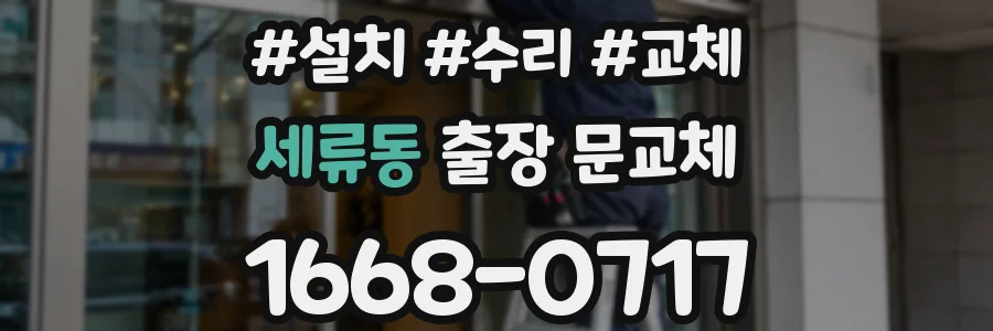 세류동 출장 문교체