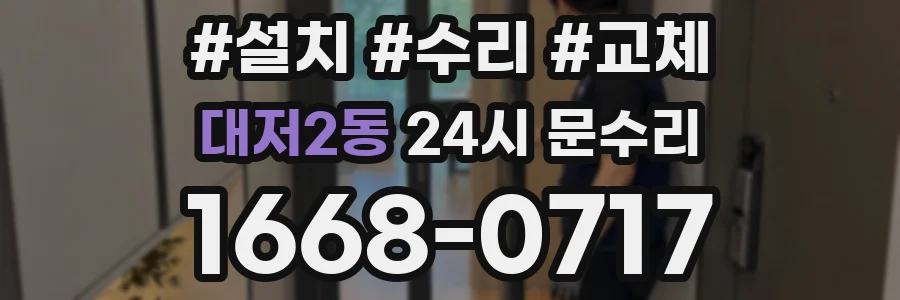 대저2동 24시 문수리