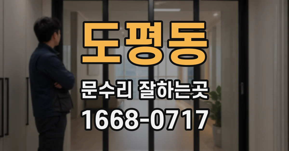 도평동 문수리 잘하는곳