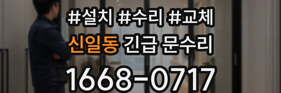 신일동 긴급 문수리