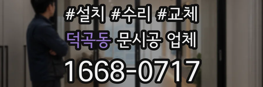 덕곡동 문시공 업체
